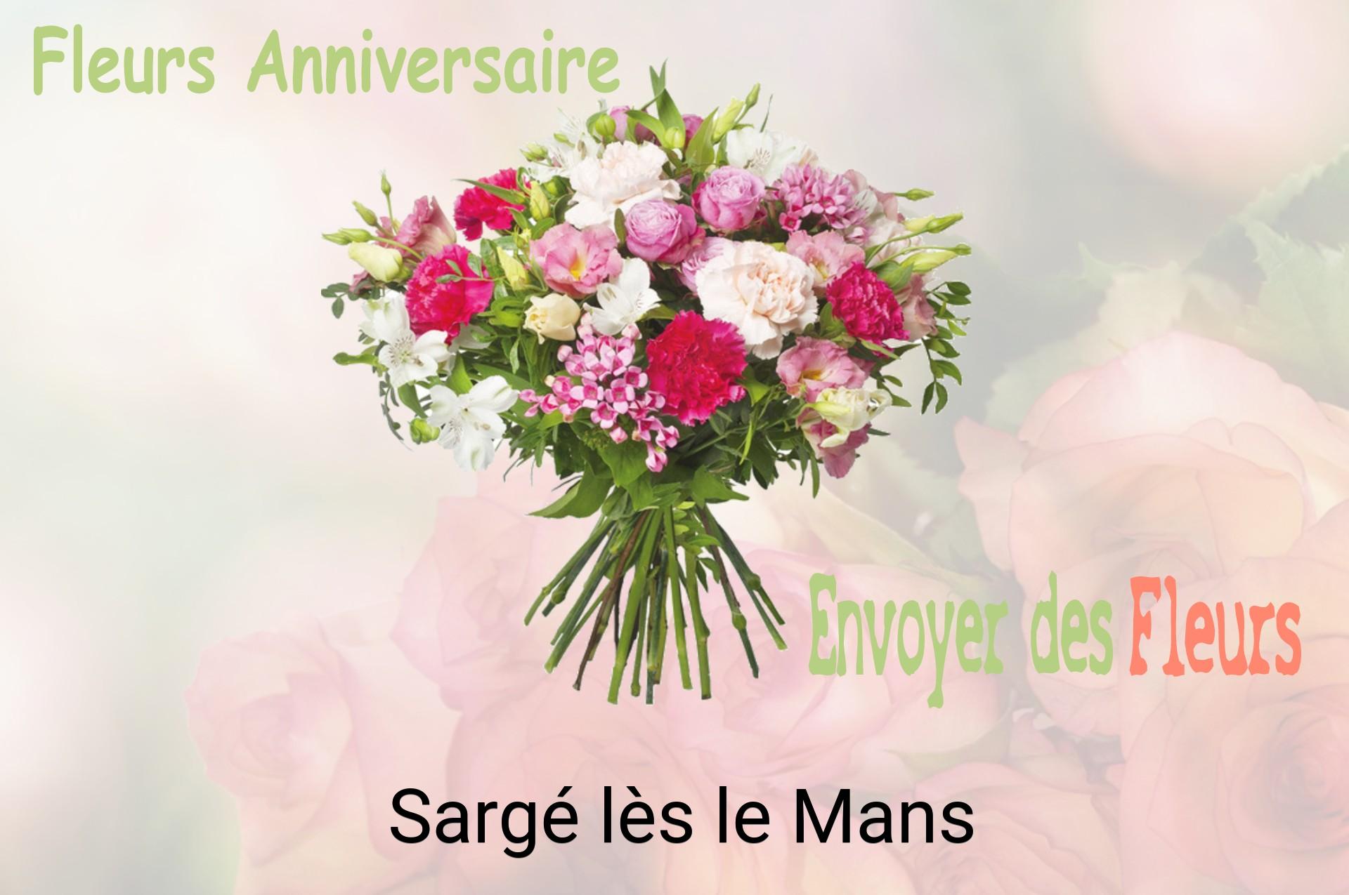 Bouquet de fleurs d’anniversaire livré à Sargé-lès-le-Mans